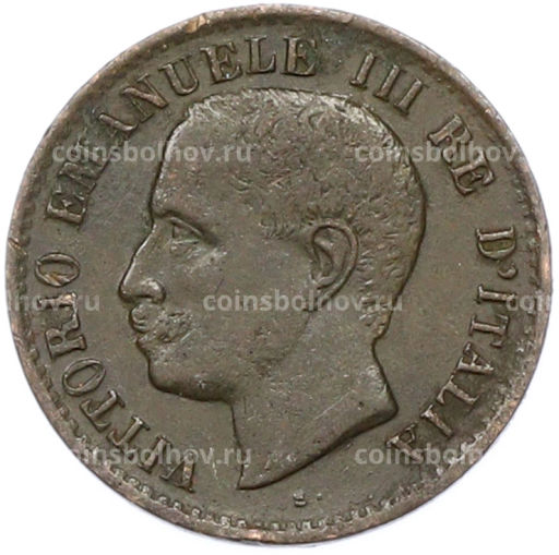 Монета 1 чентезимо 1904 года Италия