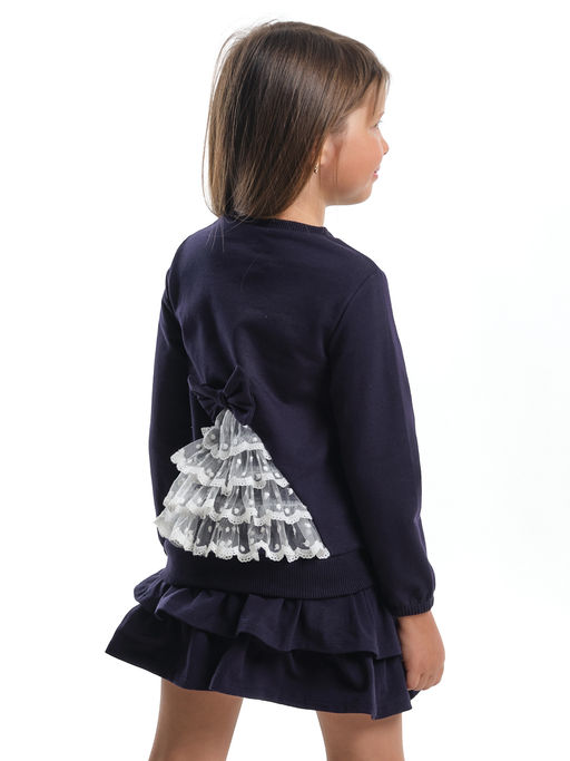 Толстовка для девочки UD 1983 т.синий - Mini maxi фото 6