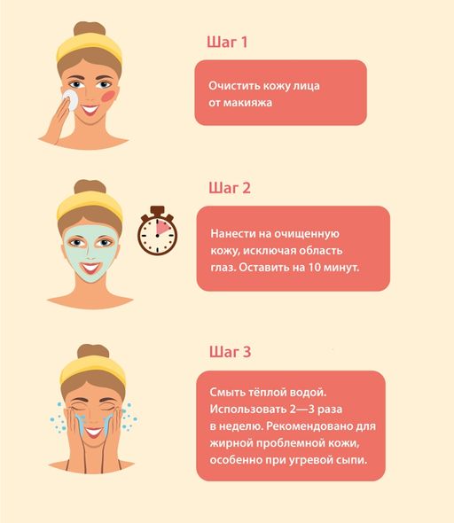 Маска д/лица Подорожник и полевой хвощ очищающая 170 мл - Green mama фото 5