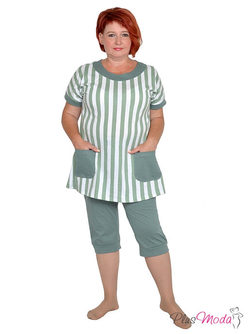 Бриджи Модель №1281 размеры 44-84 - Plusmoda фото 3