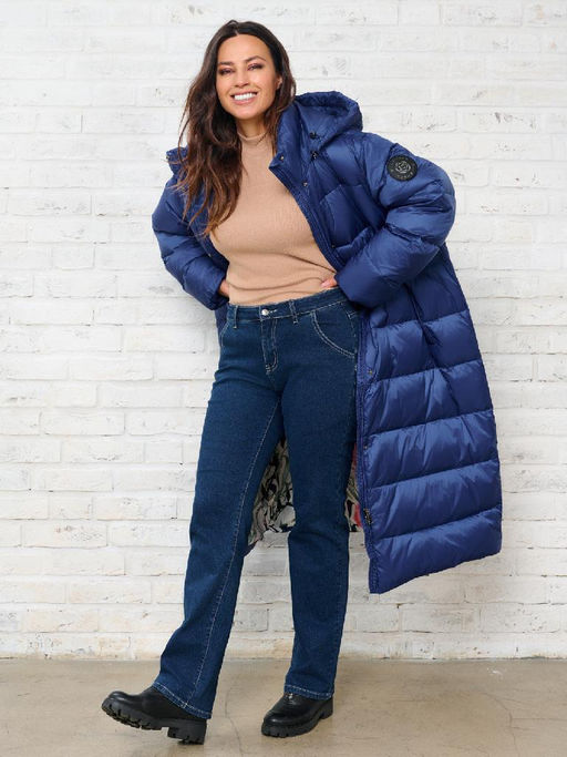 Пальто женское 2241123003 blue - Eleganzza фото 3