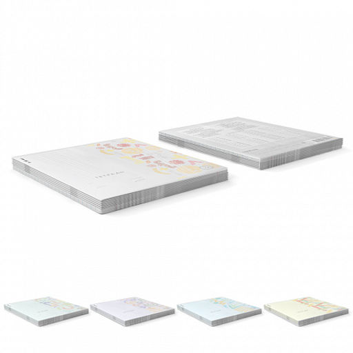 Цена за 10 шт. Тетрадь школьная ученическая ErichKrause Metrica, 12 листов, клетка (в плёнке по 10 шт.)_MIX-PACK  фото 9