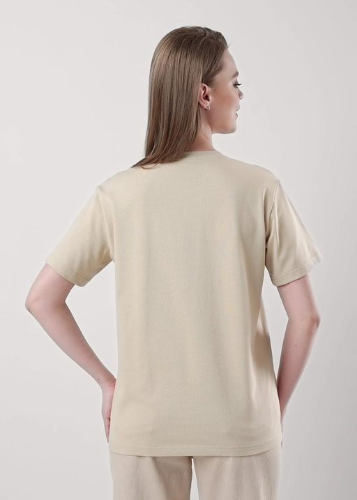 CLE Футболка жен. 256683кдт_п бежевый - Clever wear фото 4