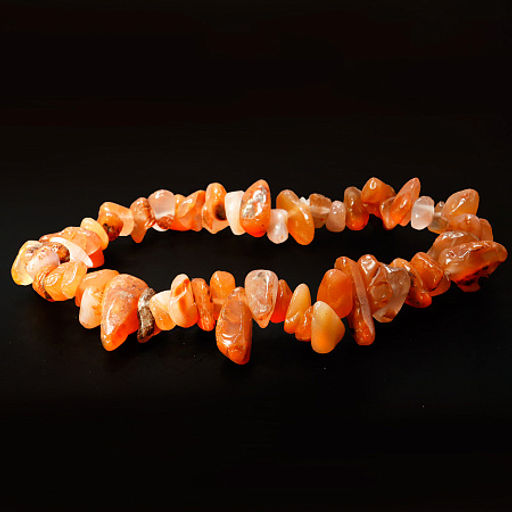 Браслет из камня Сердолик - денежный магнит