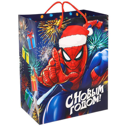 Пакет ламинат вертикальный, С Новым годом!, 23 ? 18 ? 11.5 см