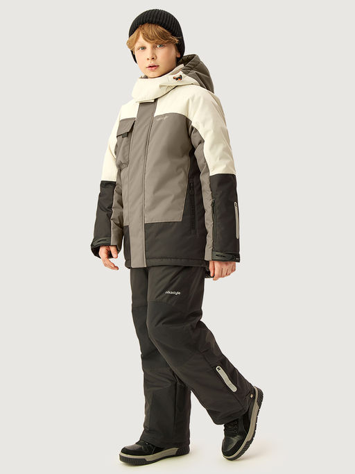 Костюм 7з5126 серый песок/черный