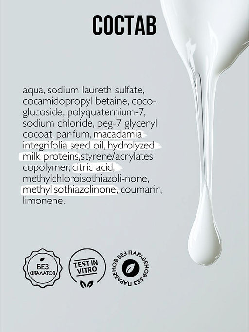 AMBREE Professional гель для душа + шампунь 2в1 1л Pinky Sand