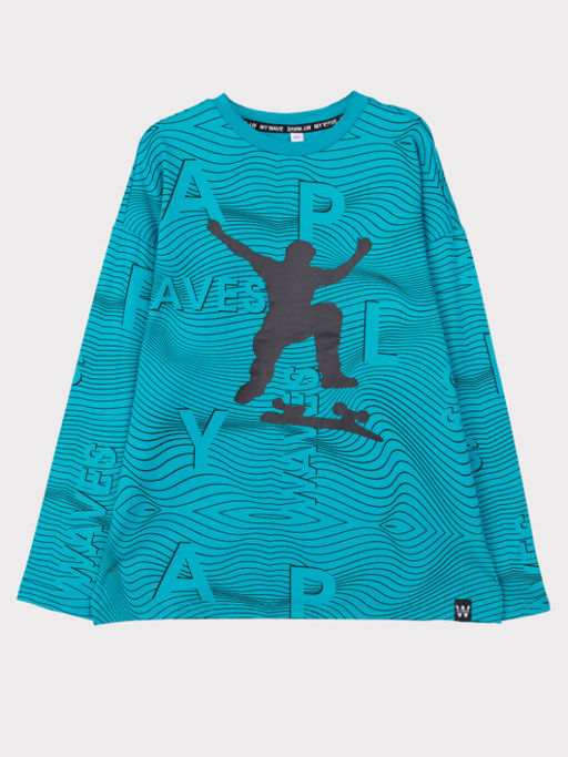 32411348 Фуфайка для мальчиков (футболка с длинными рукавами) - Playtoday фото 3