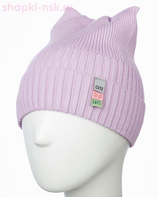 1201V1 Кошка вискоза Колпак для девочки (50-52)