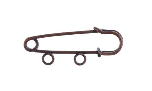 Zlatka Булавка для подвесок PO-035 3.5 см №05 под медь