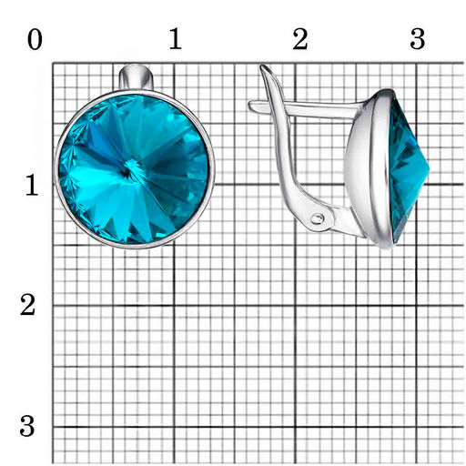 СЕРЬГИ 33611712Д14 - Красная пресня фото 3