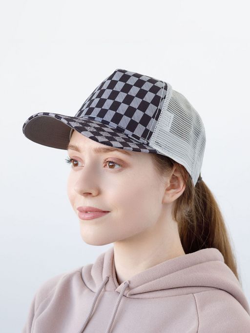 Бейсболка DJINNS арт. HFT Louicheck (серый)