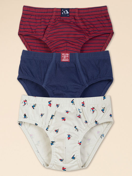 BULB3351(3шт. в упаковке) Трусы для мальчиков