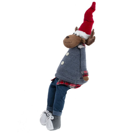 Игрушка набивная "Олень", L25 W14 H68/30 см