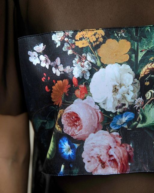 Футболка-сетка с принтом 458.6 - Sahar art lab фото 2