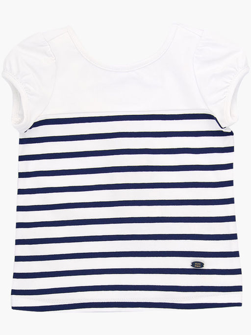 Футболка для девочки UD 0737 белый - Mini maxi фото 5