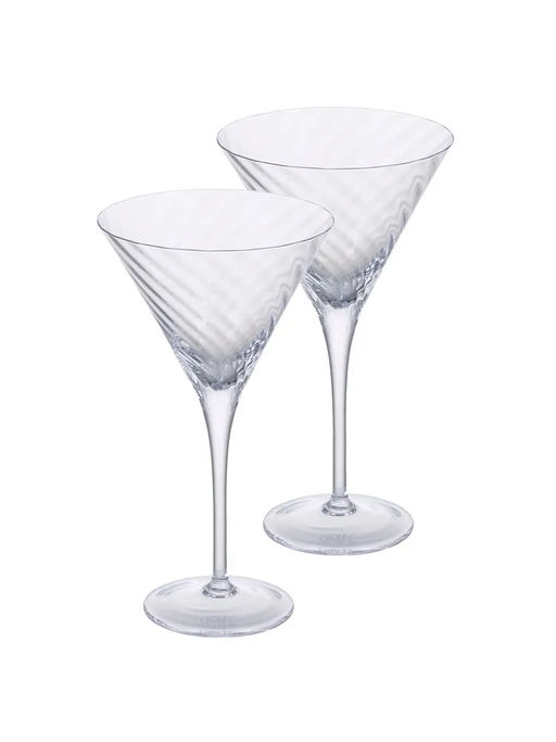 52379 GIPFEL Набор MAULE из 2 бокалов для мартини 300 мл. Материал: хрустальное стекло