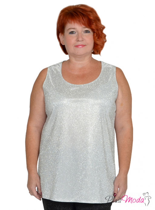 Майка Модель №1378 размеры 44-84 - Plusmoda фото 4
