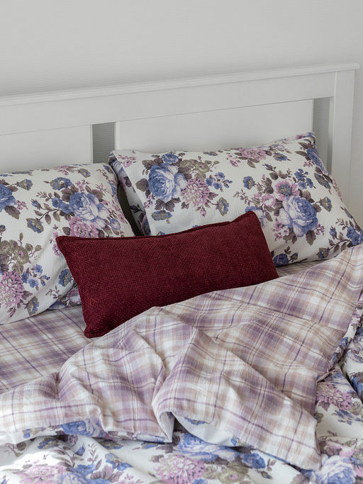 Комплект постельного белья 2-спальный фиолетовый бязь - Denastia фото 9