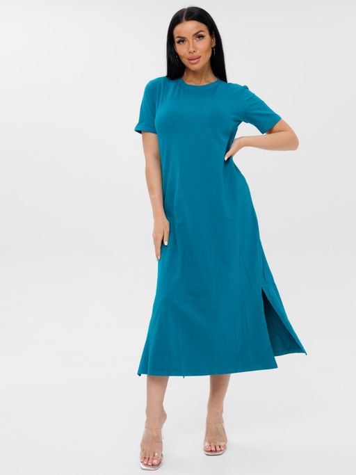 751 ЖЕНСКОЕ ПЛАТЬЕ (Лазурный) - А-дина фото 2