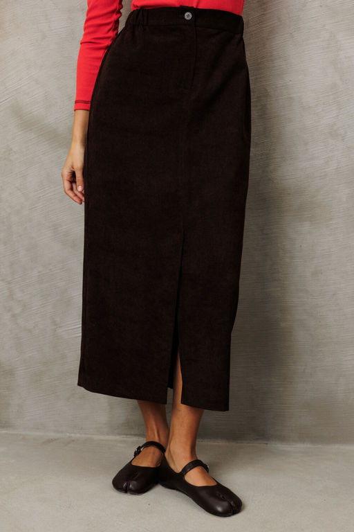 Костюм Gizart 5425 шоколадный, морковный фото 4