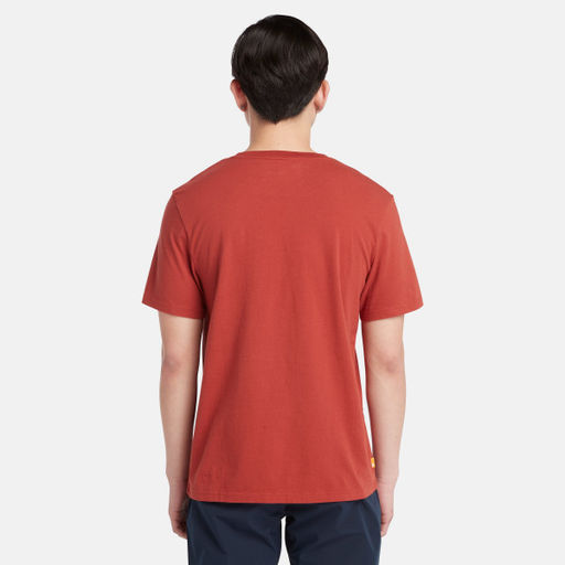 Мужская футболка Timberland T-Shirt Graphic оранжевая фото 3