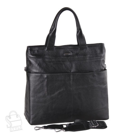 Сумка женская кожаная 98215-1P black Velina Fabbiano-Safena
