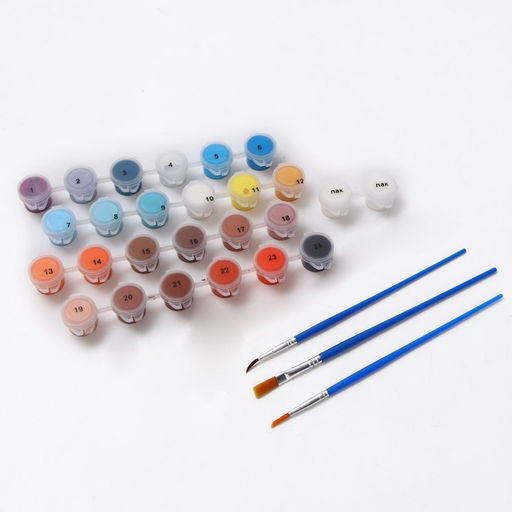 Картина по номерам на холсте с подрамником Алые паруса на закате 40 50 см - Школа талантов фото 4