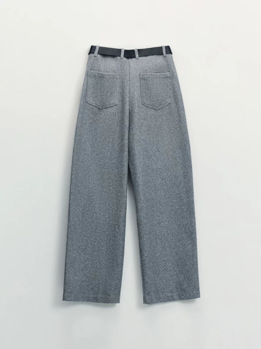 Прямые брюки с ремнем / Zarina