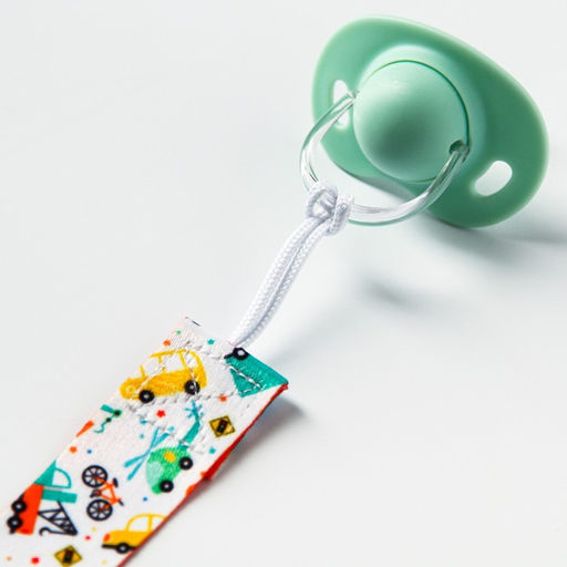 Держатель для пустышки на ленте Транспорт - Крошка я фото 4