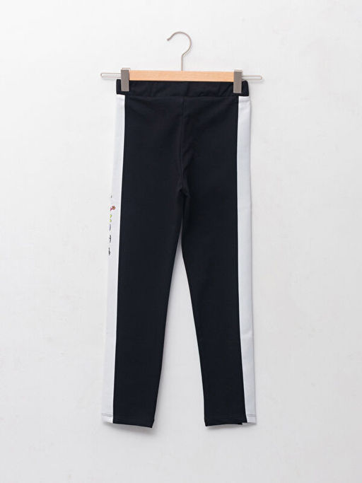 Beli Lastikli Mickey Mouse Bask?l? Pamuklu K?z ?ocuk Uzun Tayt - Waikiki фото 2