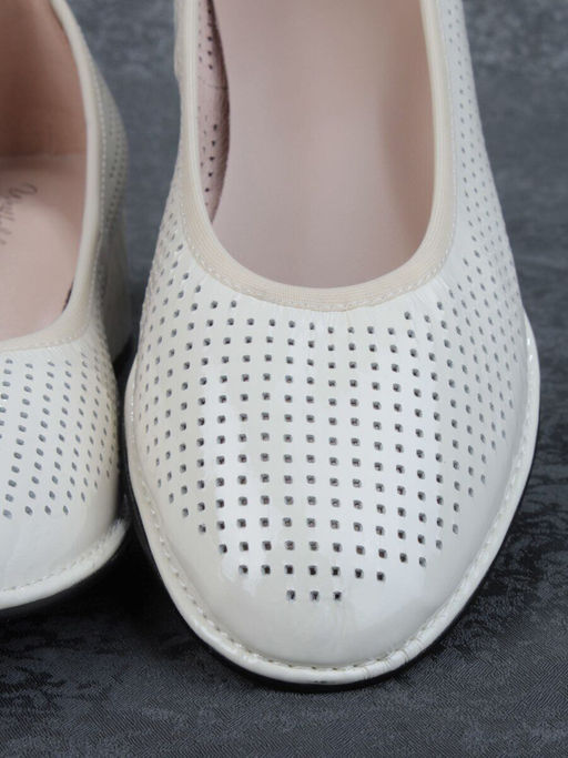 EX2347J97-20B100L MILK Туфли женские (натуральная кожа) - No name фото 13