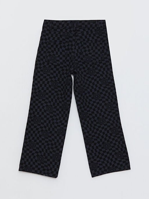 Bask?l? Wideleg K?z ?ocuk Jean Pantolon - Waikiki фото 2