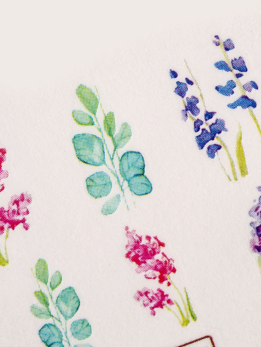 Цена за 6 шт. Слайдеры для ногтей Акварельные цветы, разноцветные - Qf фото 5