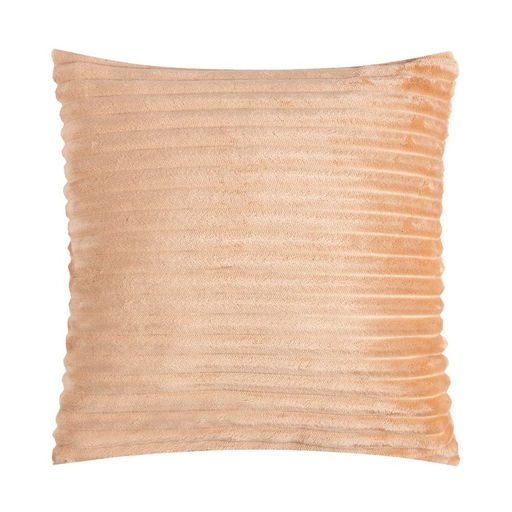 Наволочка декоративная Этель цвет бежевый,40х40 см, велсофт, 100% п/э  фото 6