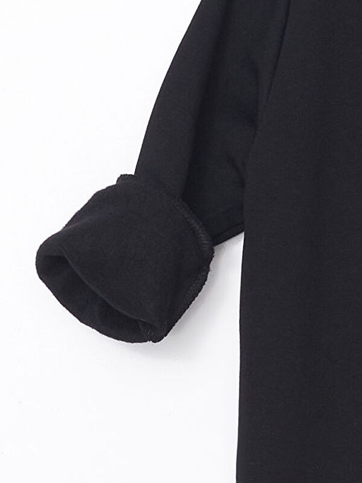 Bisiklet Yaka Bask?l? K?z ?ocuk Sweatshirt - Waikiki фото 3