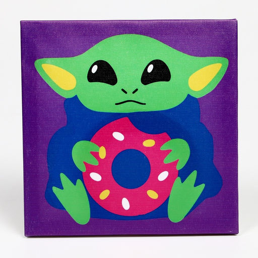 Картина помпонами Чудик, 20 х 20 см - Школа талантов фото 4