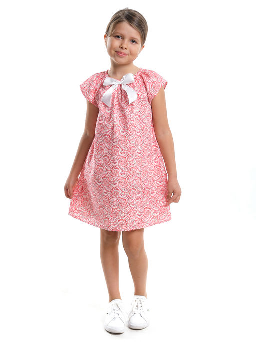 Платье летнее праздничное UD 7898 узоры терракот - Mini maxi фото 8