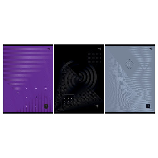 Тетрадь 48л. А4 "Monocolor. For notes" клетка (Т4ск48 63252, "BG")