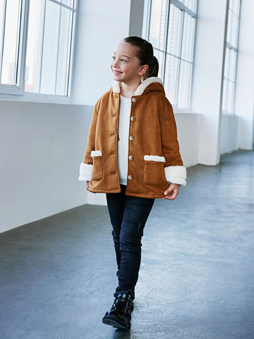 Beli Lastikli Basic K?z ?ocuk Jean Pantolon