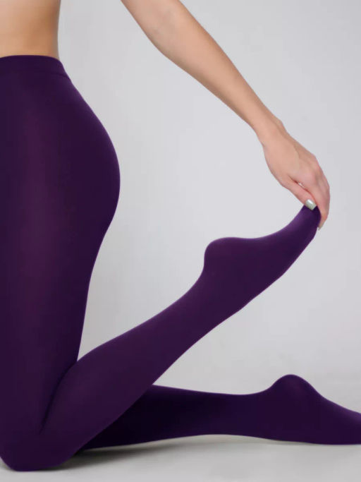 Колготки женские TEATRO ICE STYLE 240 den COLOR темно-фиолетовый