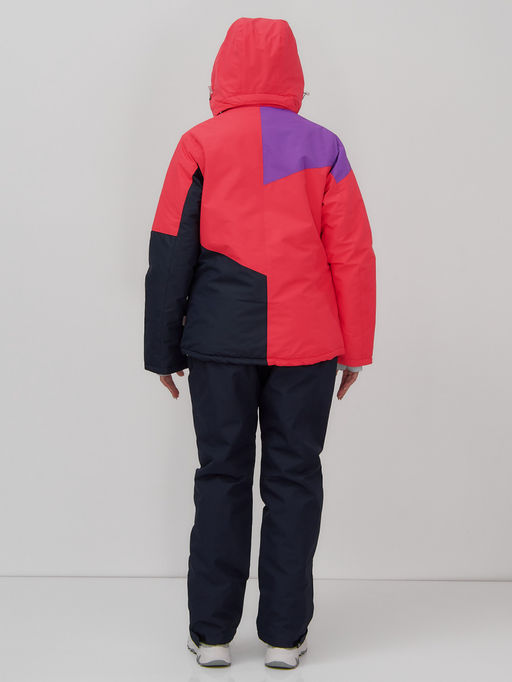 Горнолыжный костюм женский зимний малинового цвета 02805M - Mtforce фото 5