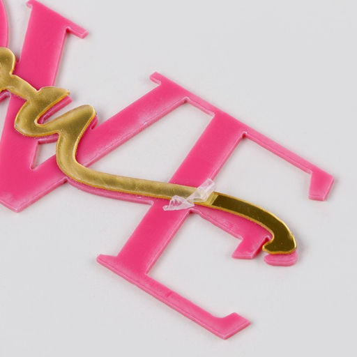 Топпер Люблю тебя, цвет фуксия - Страна карнавалия фото 7