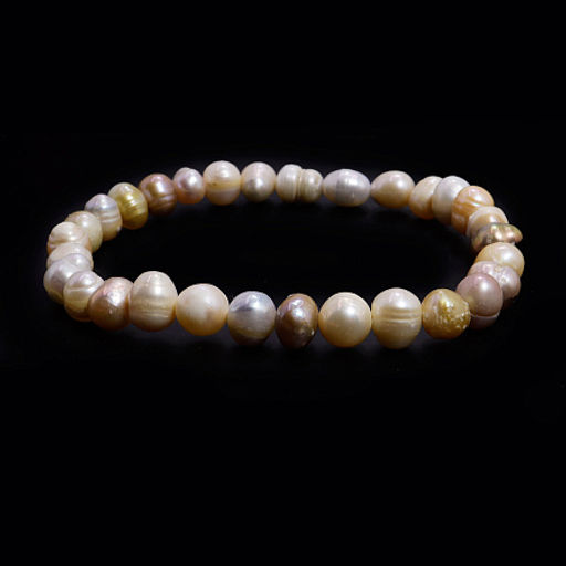 Браслет из натурального морского жемчуга-оберег на процветания и счастья