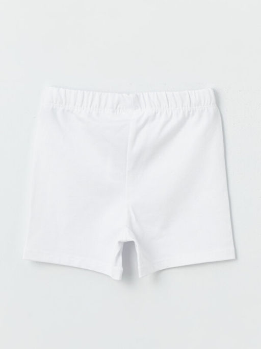 Beli Lastikli Basic K?z Bebek K?sa Tayt