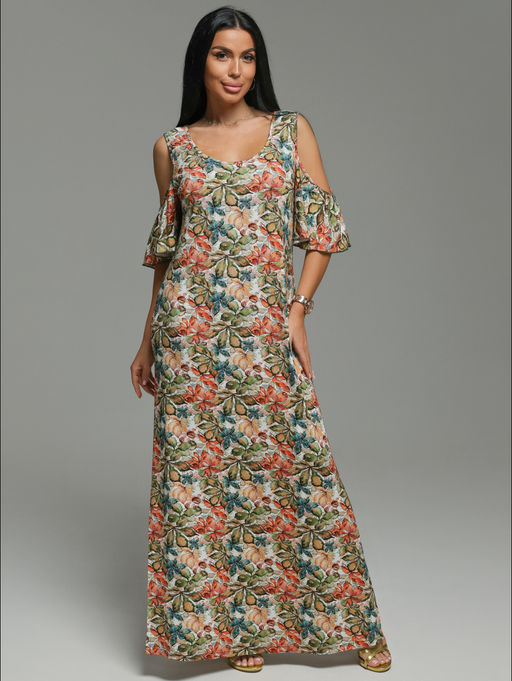 Ялта платье женское (листья)