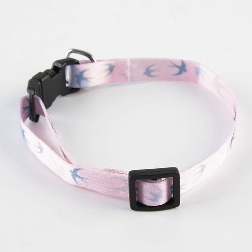 Ошейник для собак и кошек с фастексом Ласточки, 30х1 см - Пушистое счастье фото 2