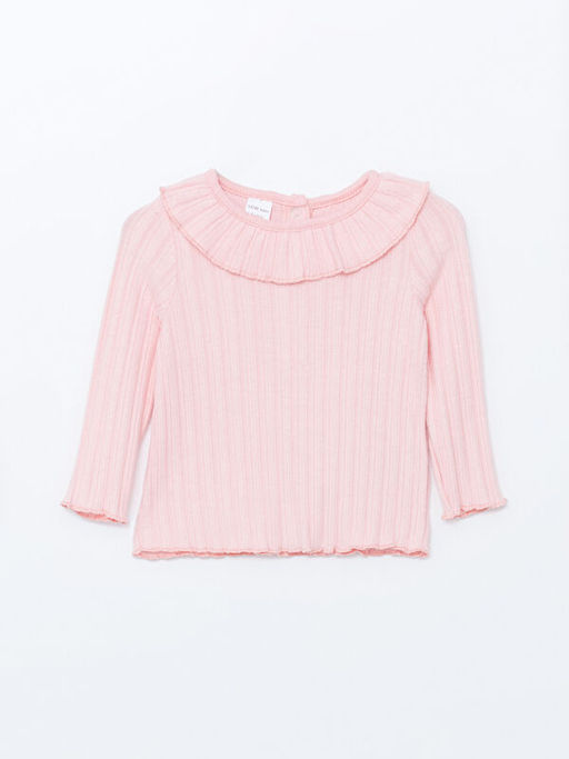 Bisiklet Yaka K?z Bebek Bluz ve Tayt 2li Tak?m - Waikiki фото 2