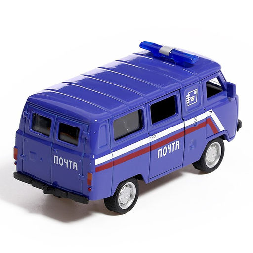 Машина металлическая УАЗ-3962. Дети, инерция, 1:43, МИКС - Автоград фото 7
