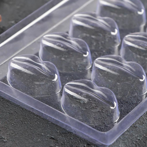 Цена за 20 шт. Форма для шоколада и конфет Губы, 12 ячеек, 22?11 см, прозрачная - Simaland фото 2